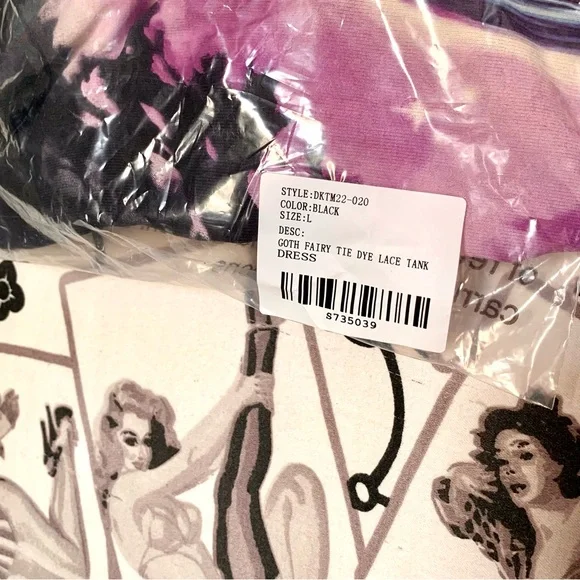 Dolls Kill x The Mountain Mystical Nights Mini Dress - Picture 3 of 9